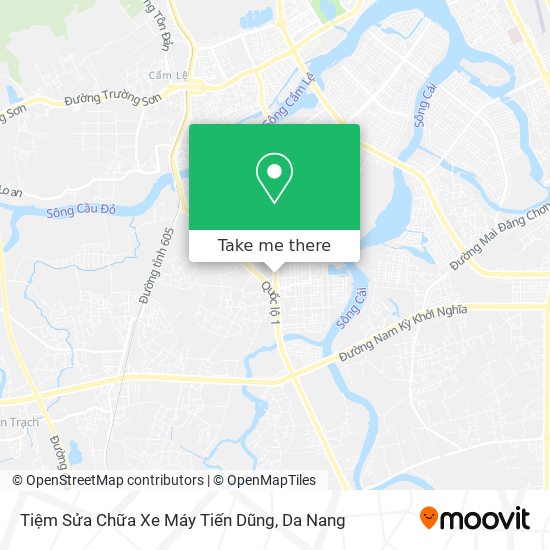Tiệm Sửa Chữa Xe Máy Tiến Dũng map