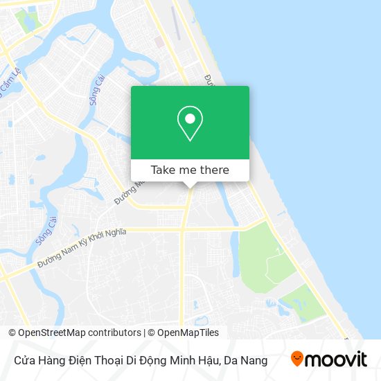 Cửa Hàng Điện Thoại Di Động Minh Hậu map