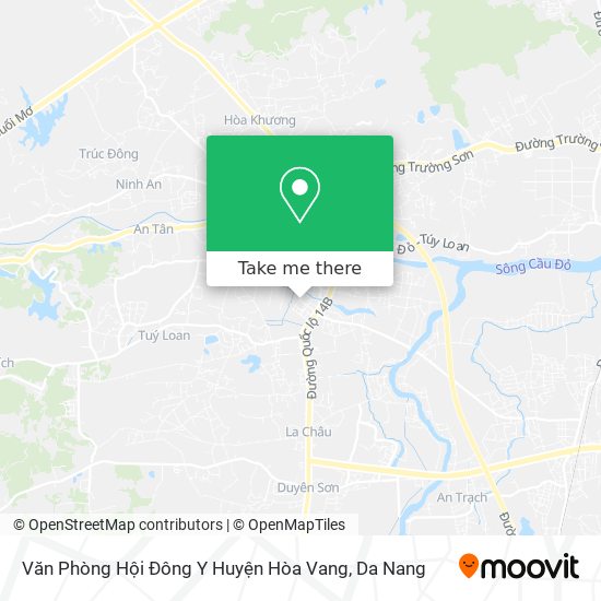 Văn Phòng Hội Đông Y Huyện Hòa Vang map
