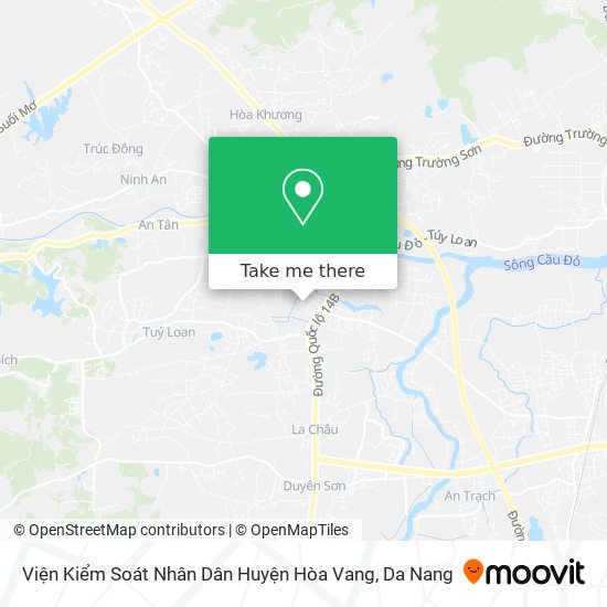 Viện Kiểm Soát Nhân Dân Huyện Hòa Vang map