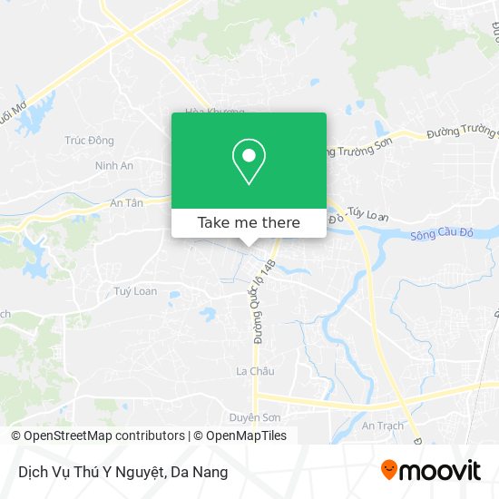 Dịch Vụ Thú Y Nguyệt map