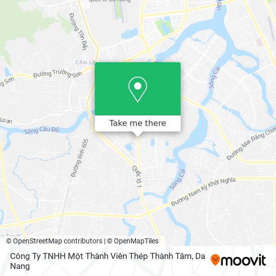 Công Ty TNHH Một Thành Viên Thép Thành Tâm map