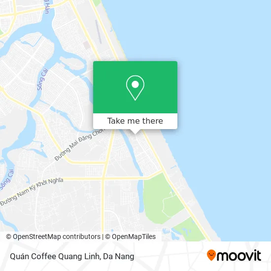 Quán Coffee Quang Linh map