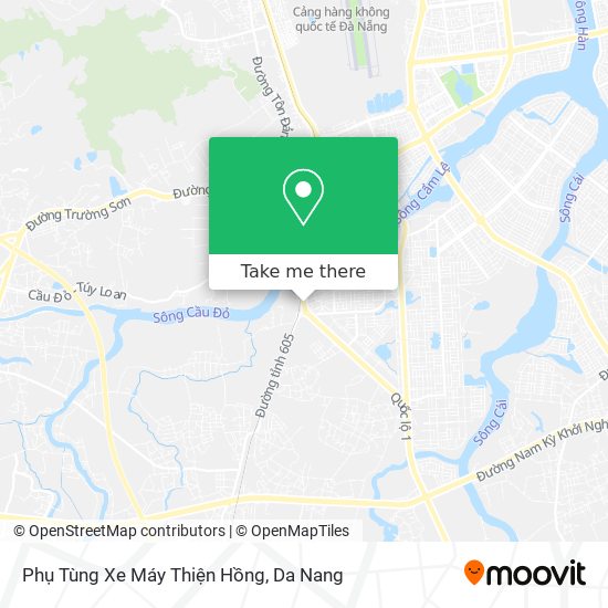 Phụ Tùng Xe Máy Thiện Hồng map