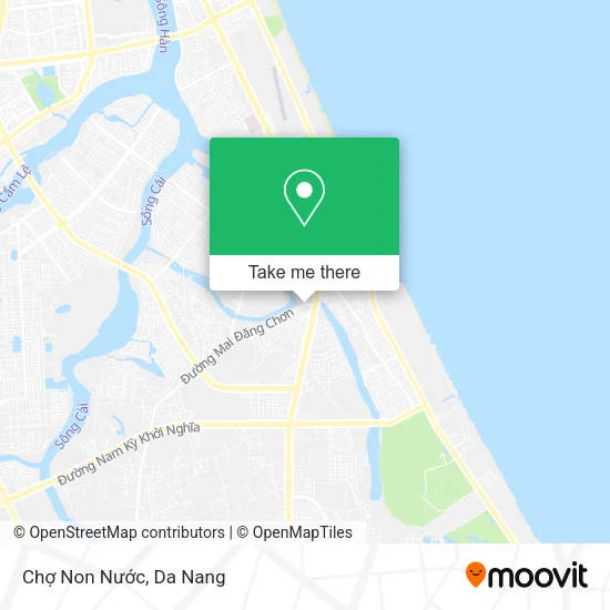 Chợ Non Nước map