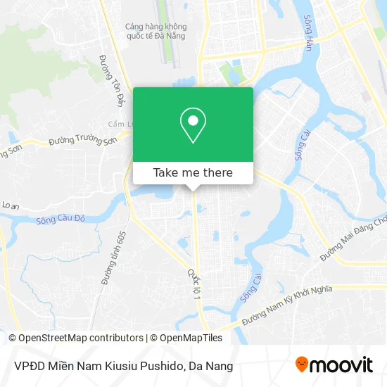 VPĐD Miền Nam Kiusiu Pushido map