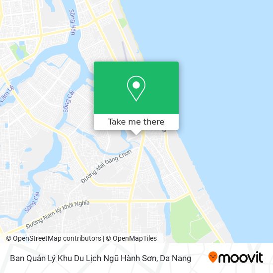 Ban Quản Lý Khu Du Lịch Ngũ Hành Sơn map
