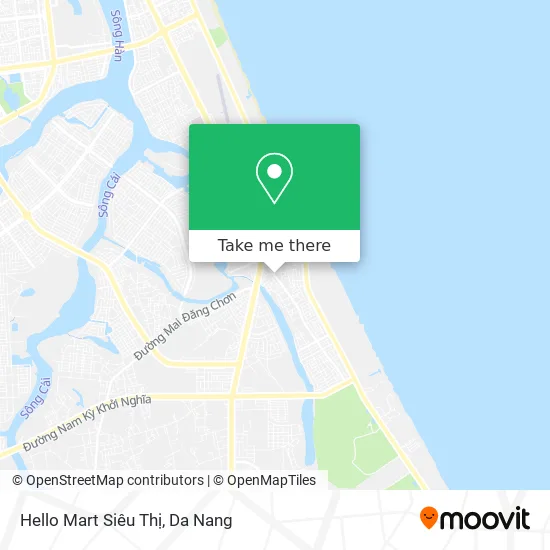 Hello Mart Siêu Thị map