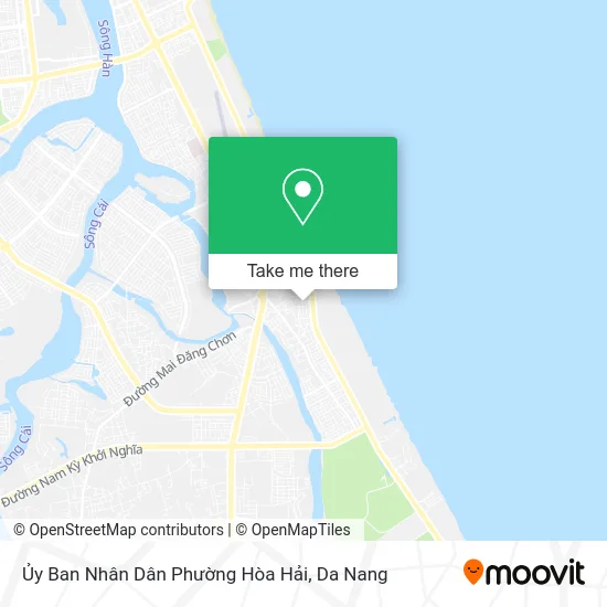 Ủy Ban Nhân Dân Phường Hòa Hải map
