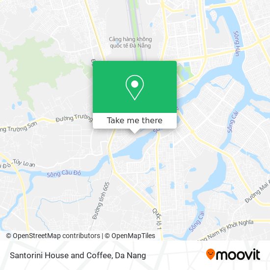 Santorini House and Coffee map
