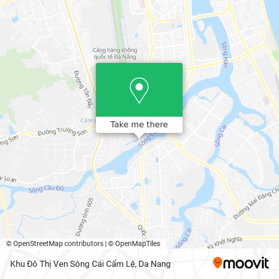 Khu Đô Thị Ven Sông Cái Cẩm Lệ map