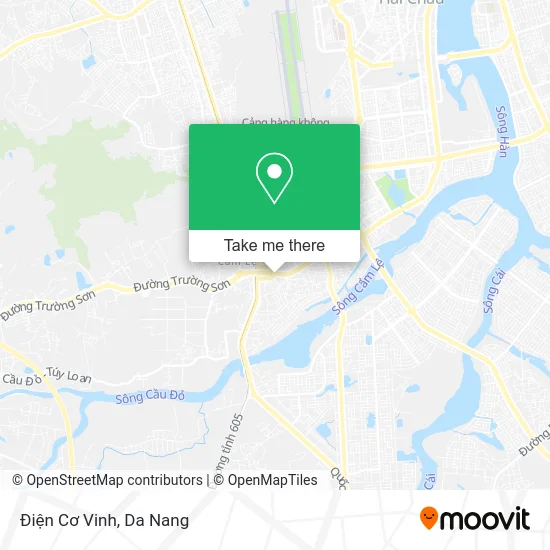 Điện Cơ Vinh map