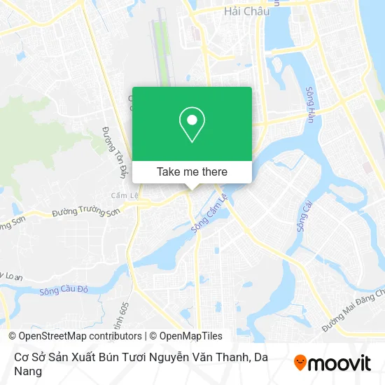 Cơ Sở Sản Xuất Bún Tươi Nguyễn Văn Thanh map
