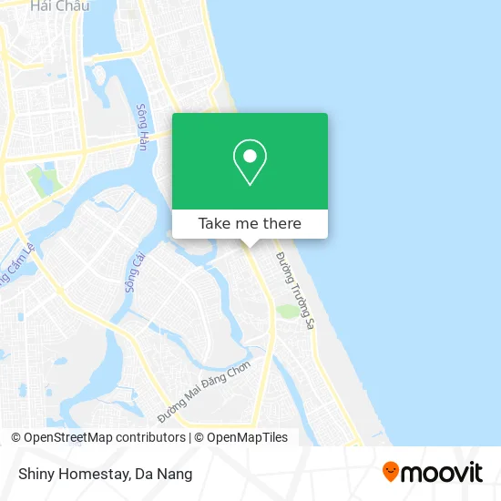 Shiny Homestay map