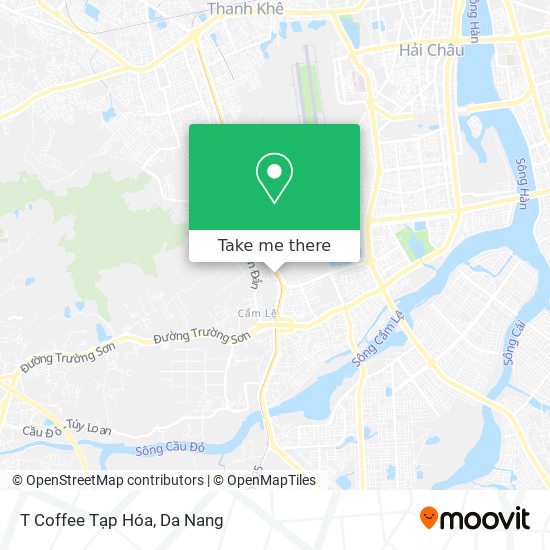T Coffee Tạp Hóa map