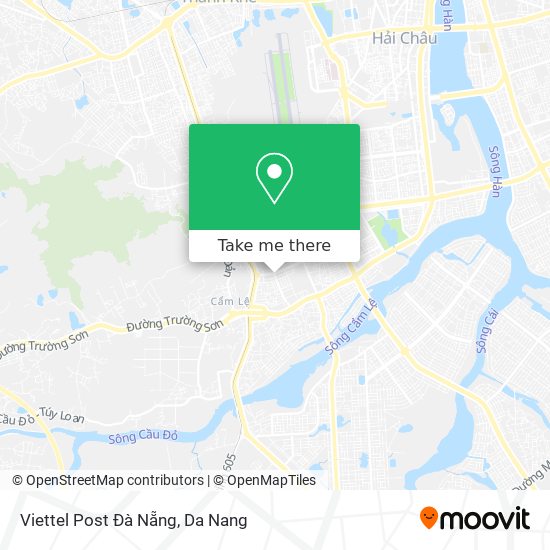 Viettel Post Đà Nẵng map