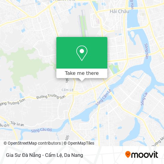 Gia Sư Đà Nẵng - Cẩm Lệ map