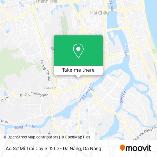 Áo Sơ Mi Trái Cây Sỉ & Lẻ - Đà Nẵng map