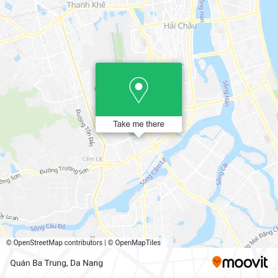 Quán Ba Trung map
