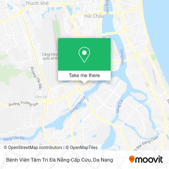 Bệnh Viện Tâm Trí Đà Nẵng-Cấp Cứu map