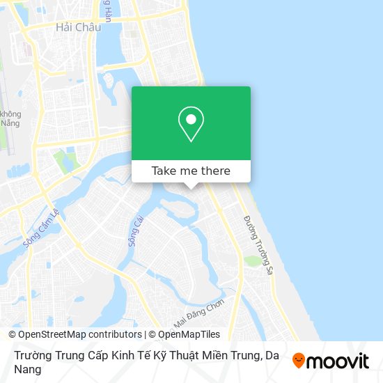 Trường Trung Cấp Kinh Tế Kỹ Thuật Miền Trung map