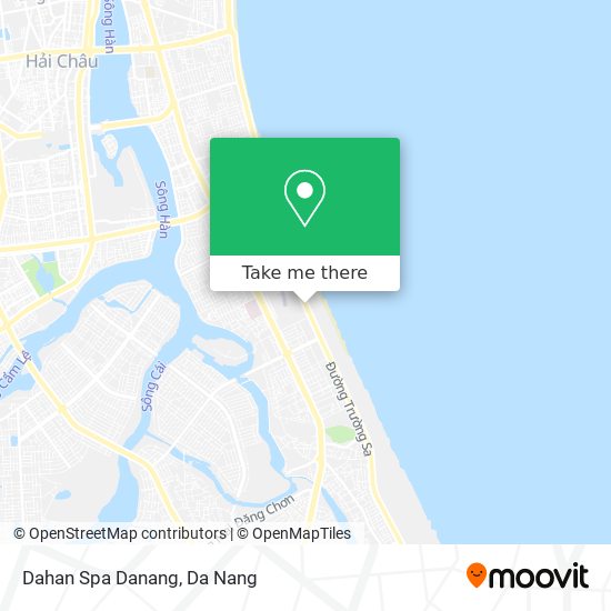 Dahan Spa Danang map