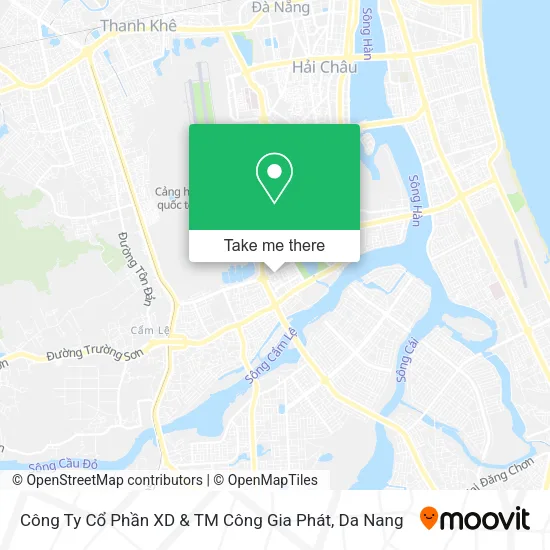 Công Ty Cổ Phần XD & TM Công Gia Phát map
