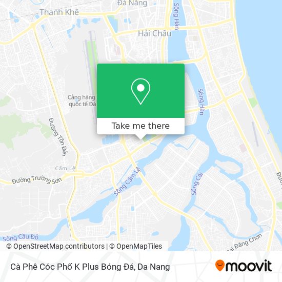 Cà Phê Cóc Phố K Plus Bóng Đá map