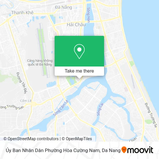 Ủy Ban Nhân Dân Phường Hòa Cường Nam map