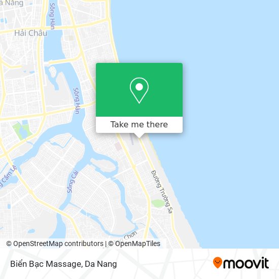 Biển Bạc Massage map