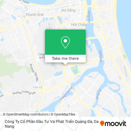 Công Ty Cổ Phần Đầu Tư Và Phát Triển Quảng Đà map