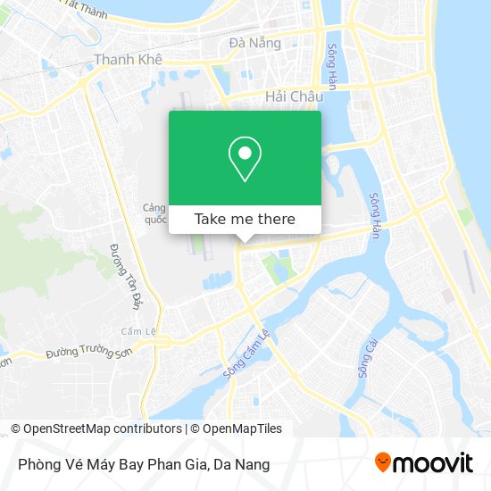 Phòng Vé Máy Bay Phan Gia map