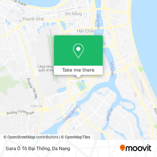 Gara Ô Tô Đại Thống map