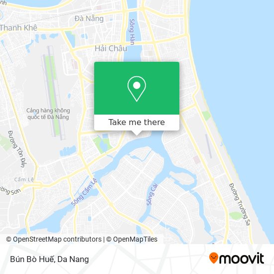Bún Bò Huế map