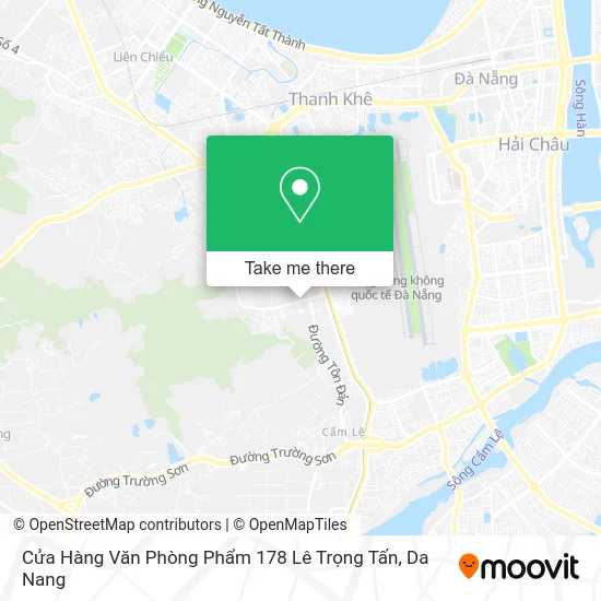 Cửa Hàng Văn Phòng Phẩm 178 Lê Trọng Tấn map