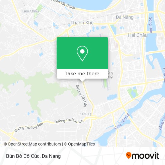Bún Bò Cô Cúc map