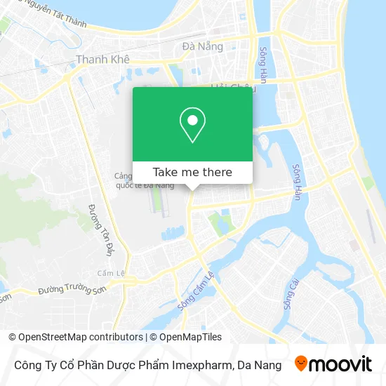 Công Ty Cổ Phần Dược Phẩm Imexpharm map