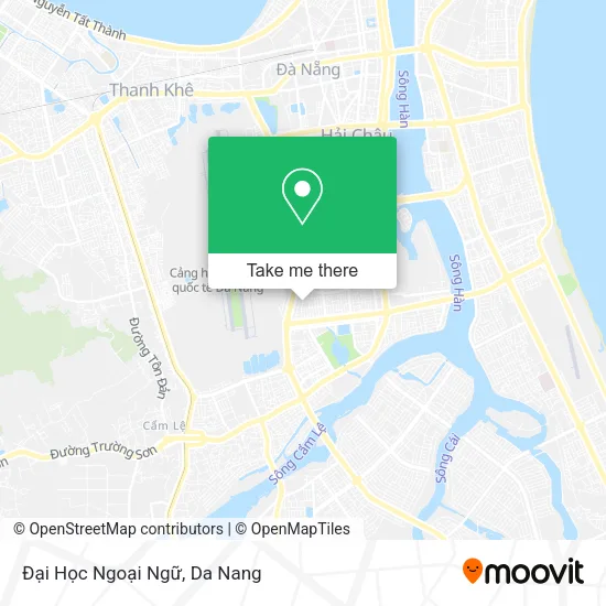 Đại Học Ngoại Ngữ map