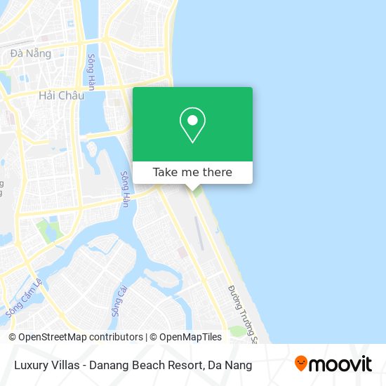 Luxury Villas - Danang Beach Resort map