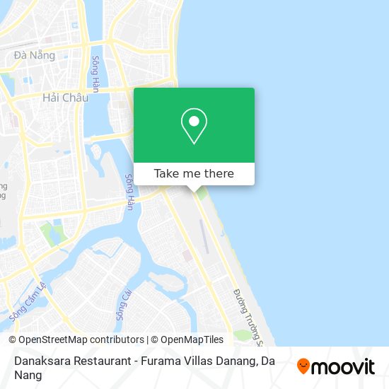 Danaksara Restaurant - Furama Villas Danang map