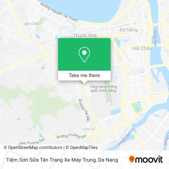 Tiệm Sơn Sửa Tân Trang Xe Máy Trung map