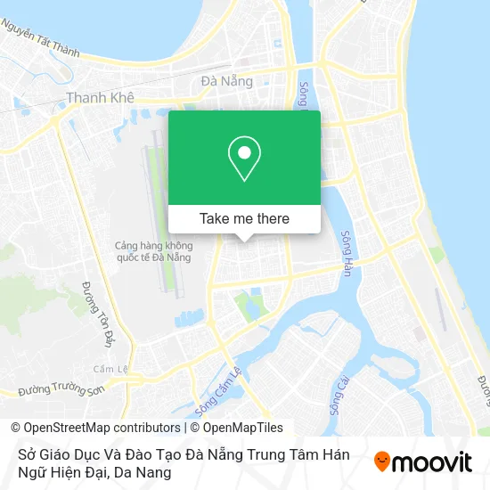 Sở Giáo Dục Và Đào Tạo Đà Nẵng Trung Tâm Hán Ngữ Hiện Đại map