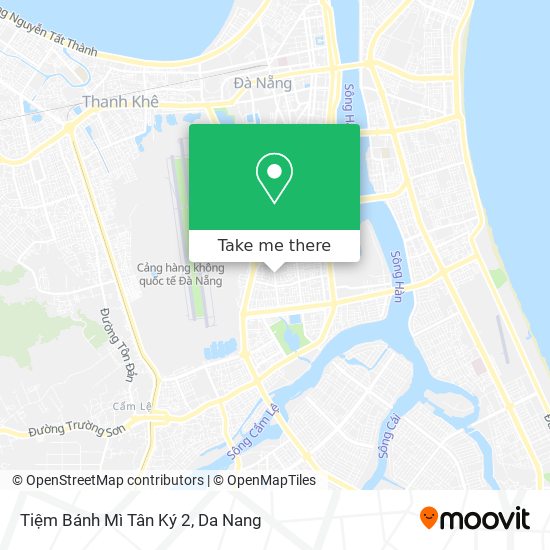 Tiệm Bánh Mì Tân Ký 2 map