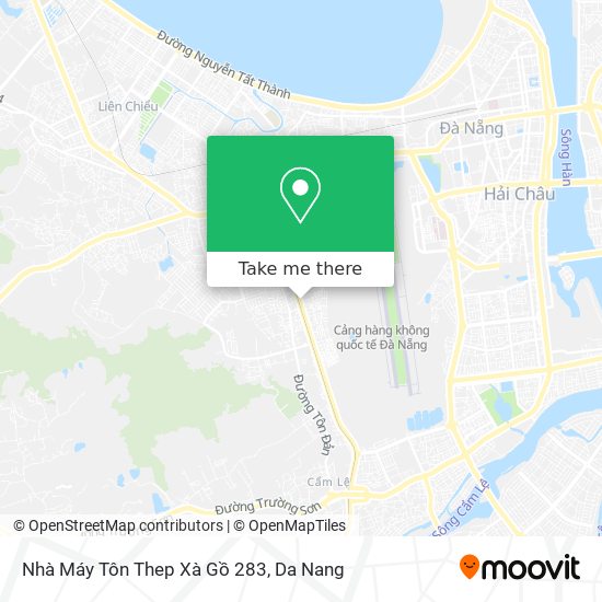 Nhà Máy Tôn Thep Xà Gồ 283 map