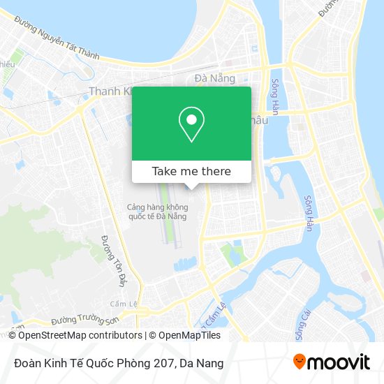 Đoàn Kinh Tế Quốc Phòng 207 map