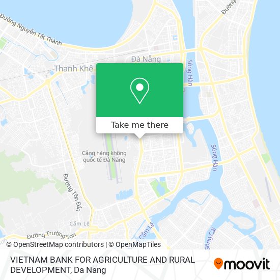 VIETNAM BANK FOR AGRICULTURE AND RURAL DEVELOPMENT map