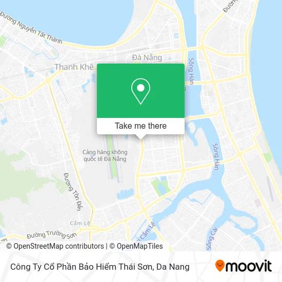 Công Ty Cổ Phần Bảo Hiểm Thái Sơn map
