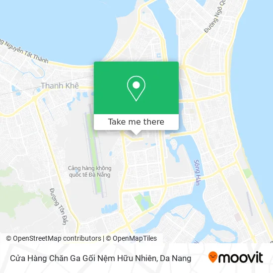 Cửa Hàng Chăn Ga Gối Nệm Hữu Nhiên map