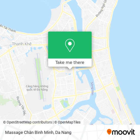 Massage Chân Bình Minh map