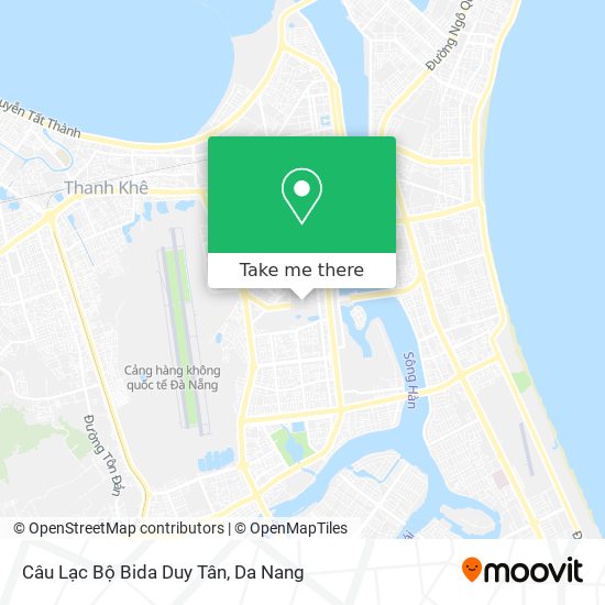 Câu Lạc Bộ Bida Duy Tân map